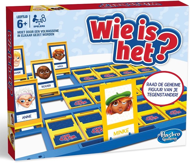 seinpaal een vuurtje stoken Productiecentrum Hasbro Gezelschapsspel Wie Is Het? 4+ kopen?