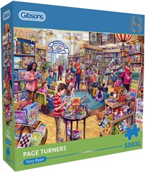 Gibsons puzzel 500XL - Page Turners legpuzzel voor volwassenen