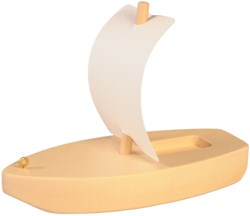 Kids at Work houten boot knutselset - DIY speelgoed bootje bouwen