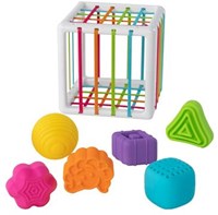 Tomy sensorisch speelgoed kubus - Fat Brain InnyBin vormen kubus-3