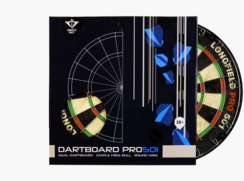Dartbord Pro 501 sisal dartbord voor kinderen en volwassenen 45,5 cm-2