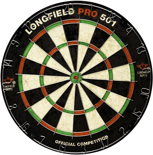 Dartbord Pro 501 sisal dartbord voor kinderen en volwassenen 45,5 cm-3