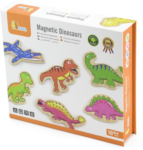 Viga Toys Magnetische dinosauriÃ«rs - 20 stuks