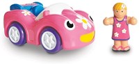 WOW Toys raceauto Dynamite Daisy roze speelgoedauto voor kinderen-2
