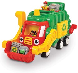 WOW Toys Flip n Tip Fred vuilniswagen speelgoed met geluid
