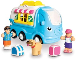 WOW Toys speelgoed camper Kitty - Kleurrijk peuterspeelgoed voertuig