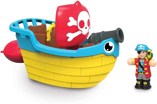 WOW Toys piratenschip speelgoed voor kinderen 1-5 jaar interactief