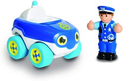 WOW Toys Politieauto Bobby speelgoedauto voor peuters en kleuters