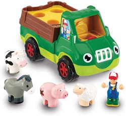 WOW Toys speelgoed vrachtwagen Freddie Farm Truck boerderij speelset