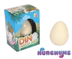 Keycraft dino speelgoed groei-ei - kleine dino eieren 12 stuks
