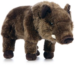 Living Nature knuffel Wild Zwijn eco-vriendelijk pluche 29cm
