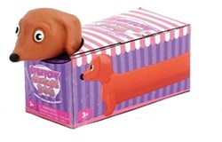 Keycraft Stretchy Tekkel - Rekbaar Speelgoed Hond 12 cm 3+