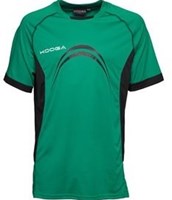 Kooga sport T-shirt groen - trainingsshirt maat 116 voor kinderen