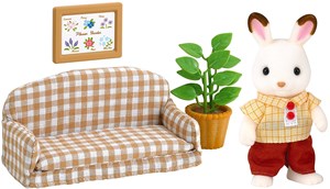 Sylvanian Families Set Vader Chocoladekonijn 5013 sylvanian families kopen in de aanbieding