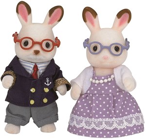 Sylvanian Families Opa En Oma Chocoladekonijn 5190 sylvanian families kopen in de aanbieding