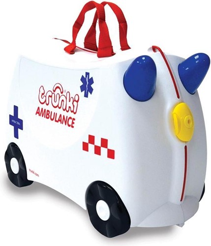 Trunki Ride-on Reiskoffer - Abbie Ambulance
