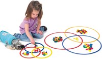 TickiT educatieve sorteerringen set - 25cm - kleurrijk speelgoed-3