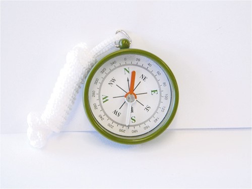 TickiT Kompas Met Koord 45 mm