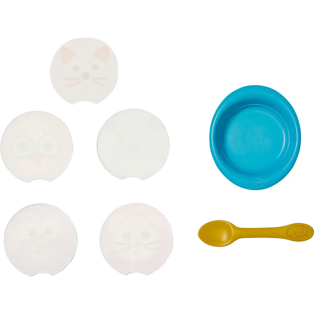 BABY born poppen Feeding Set - Magisch eetbord en accessoires