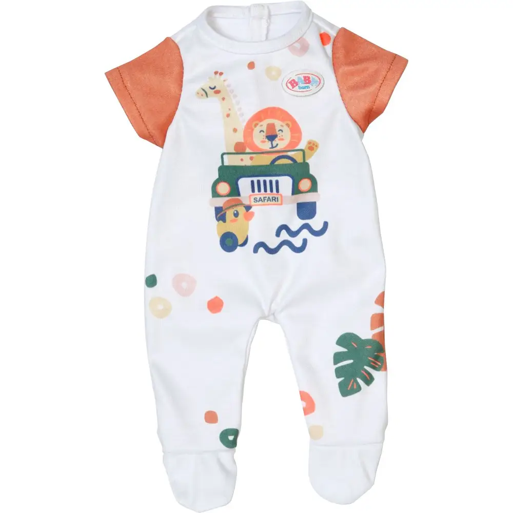 BABY born poppenkleding romper jungle 36cm babypop accessoire
