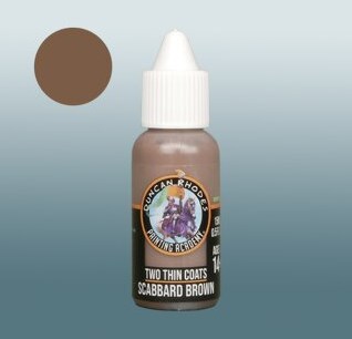 Two Thin Coats acrylverf speelgoed Scabbard Brown miniaturen
