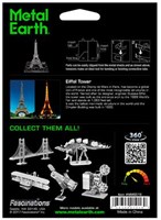 Eureka bouwpakket metaal - 3D puzzel Eiffel Tower model-3