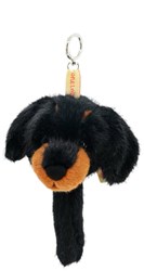 One Love bedel teckel zwart bruin - honden sieraad accessoire