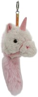 One Love eenhoorn bedeltje wit roze - sieraden accessoire