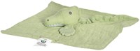Tikiri knuffeldoekje krokodil - biologisch katoen baby comforter