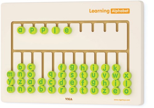 Viga Toys Wandspel - leer het alfabet