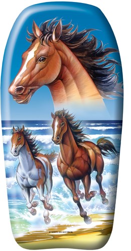 Hot Bodyboard 82 cm.Paarden print