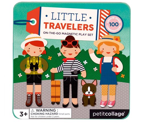 PETIT COLLAGE Magnetische Miss Travel