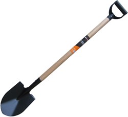 HOT Sports + Toys Schep luxe zwart metalen blad 100cm