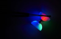Eureka Diabolo speelgoed met LED verlichting en aluminium stokken - jongleren-2