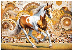 Wooden.City houten puzzel Elegant Horse - dierenpuzzel 500 stukjes