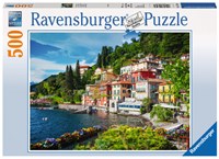 Ravensburger puzzel Comomeer Italië - legpuzzel landschap 500 stukjes