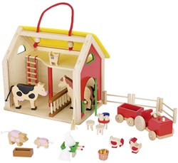 Goki Houten Meeneem Boerderij, 31dlg.