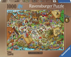 Ravensburger puzzel Time Travel Middeleeuwen - educatief speelgoed
