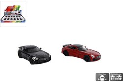 Welly Mercedes speelgoedauto AMG GTR 12cm rood die-cast model