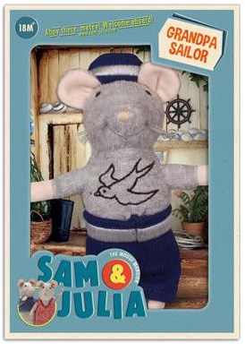 Het Muizenhuis Sam En Julia - Grootvader Zeeman Pop-3