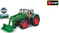 Bburago tractor Fendt 1050 Vario speelgoedmodel met voorlader 10 cm