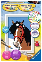 Ravensburger schilderen op nummer paardenblik - creatief hobbypakket