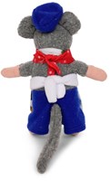 Het Muizenhuis knuffelmuis kunstenaar - pop schilder 12 cm speelgoed-3