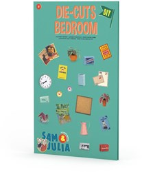 Het Muizenhuis decoratievellen slaapkamer - knutselset miniatuur karton