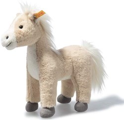 Steiff pluche paard Gola - beige knuffel 27 cm - zacht speelgoed