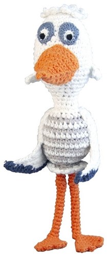 Knuffel gehaakt fabeltjeskrant Juffrouw ooievaar
