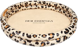 Swim Essentials Kinderzwembad Beige Panterprint 100 cm Opblaasbaar