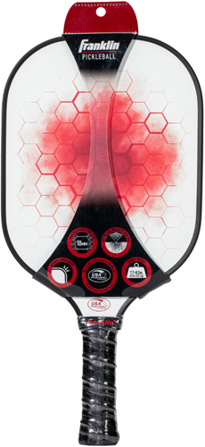 Franklin Pilot Pickleball Paddle - White/Red -