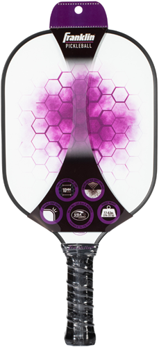 Franklin Pilot Pickleball Paddle - White/Purple -