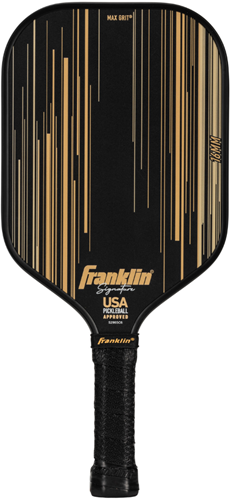 Franklin Signature Pro Series Pickleball Paddle - Black/Gold - 16mm